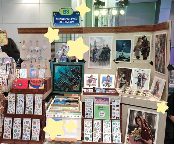 DAY 1 only - booth (taken by Kuhaku media)