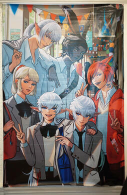 Tarpaulin print of my illustration