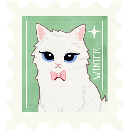 My cat : Winter
