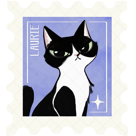 My cat : Laurie